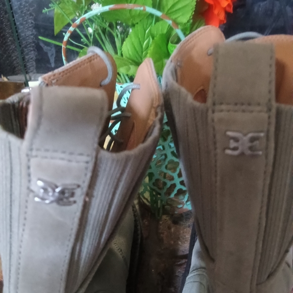 Sam Edelman Lex Boots Mineral Green Size 7.5 Boots - Picture 3 of 7